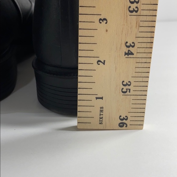 Frye Black Storm Zip Rain Bootie Waterproof Boots - Picture 10 of 16